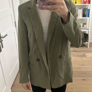 Green blazer
